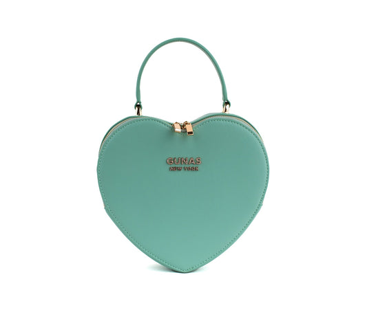 Sweetheart - Tiffany Blue Vegan Crossbody Bag