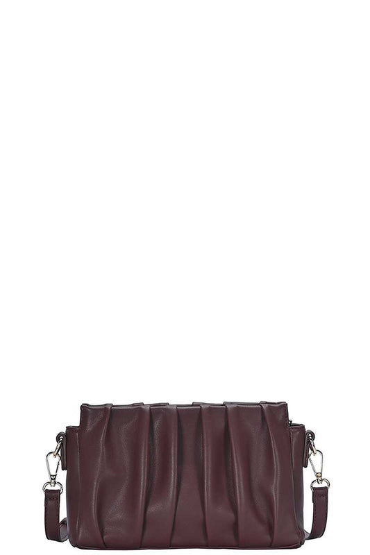 Stylish Smooth -Wrinkled Crossbody Bag