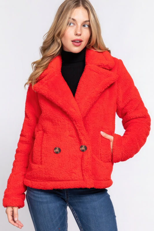 Faux Sherpa Jacket