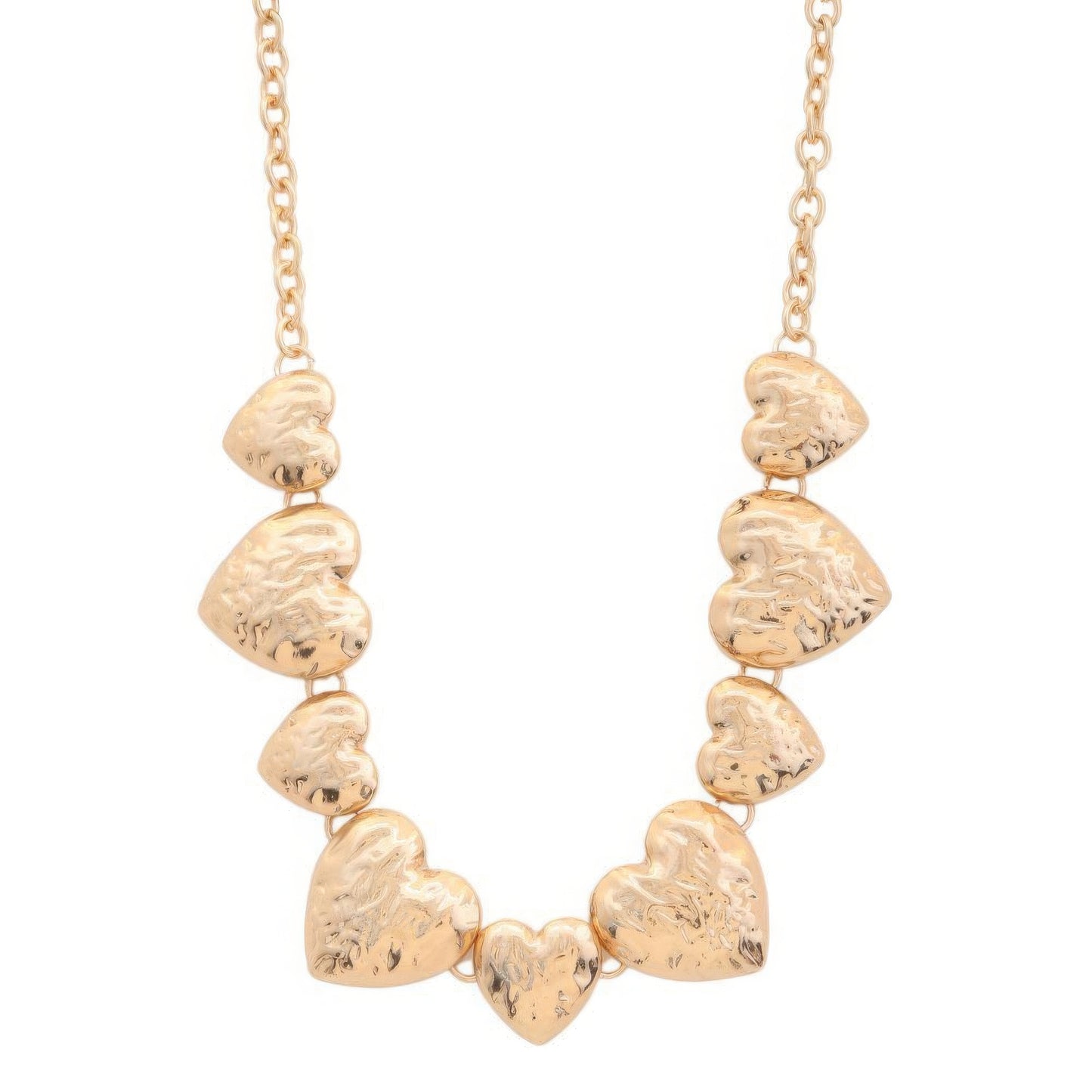 Gold Hearts Necklace