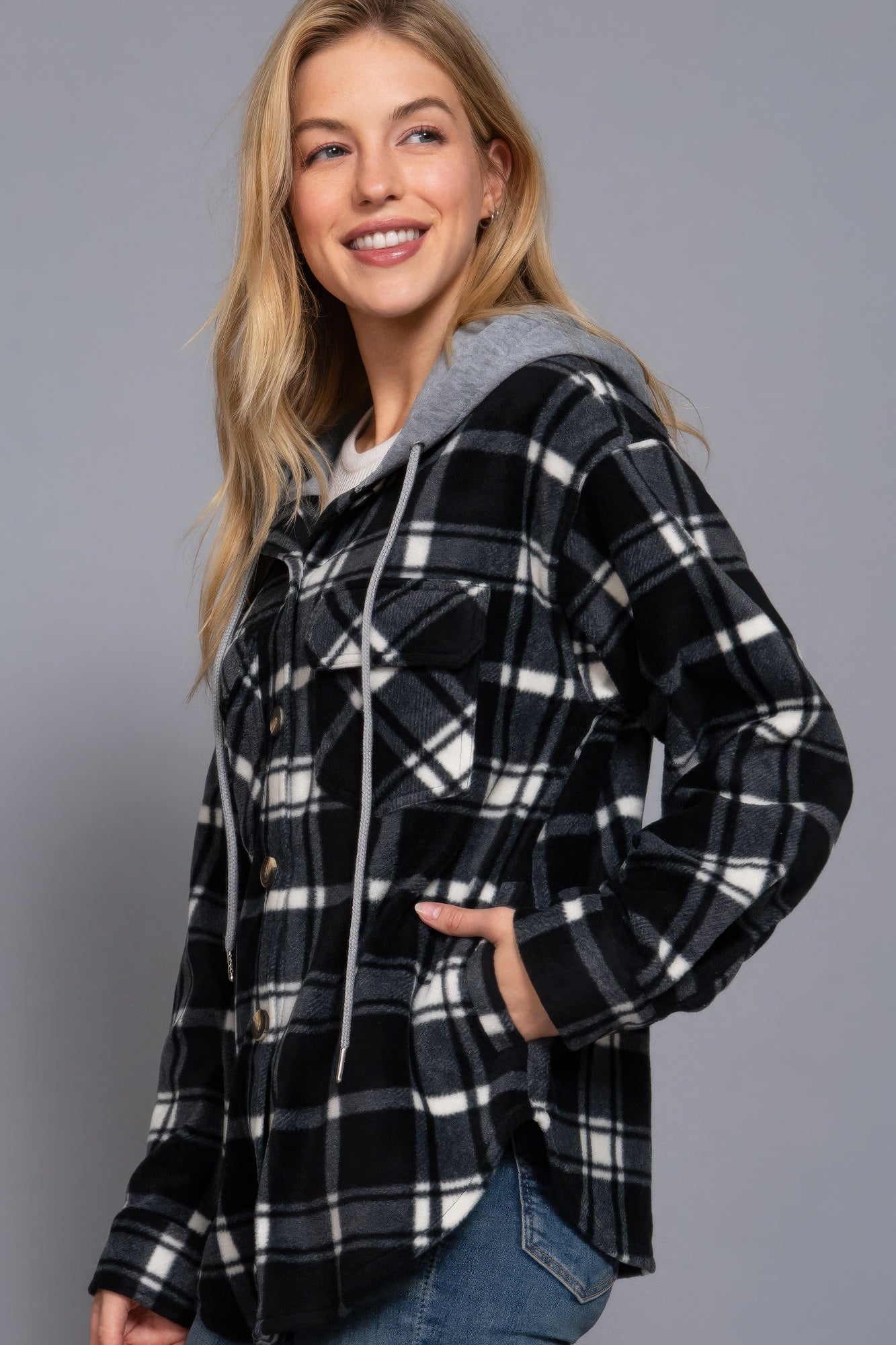 fleece hoodie jackets​| Show Me All The Things Shoppe