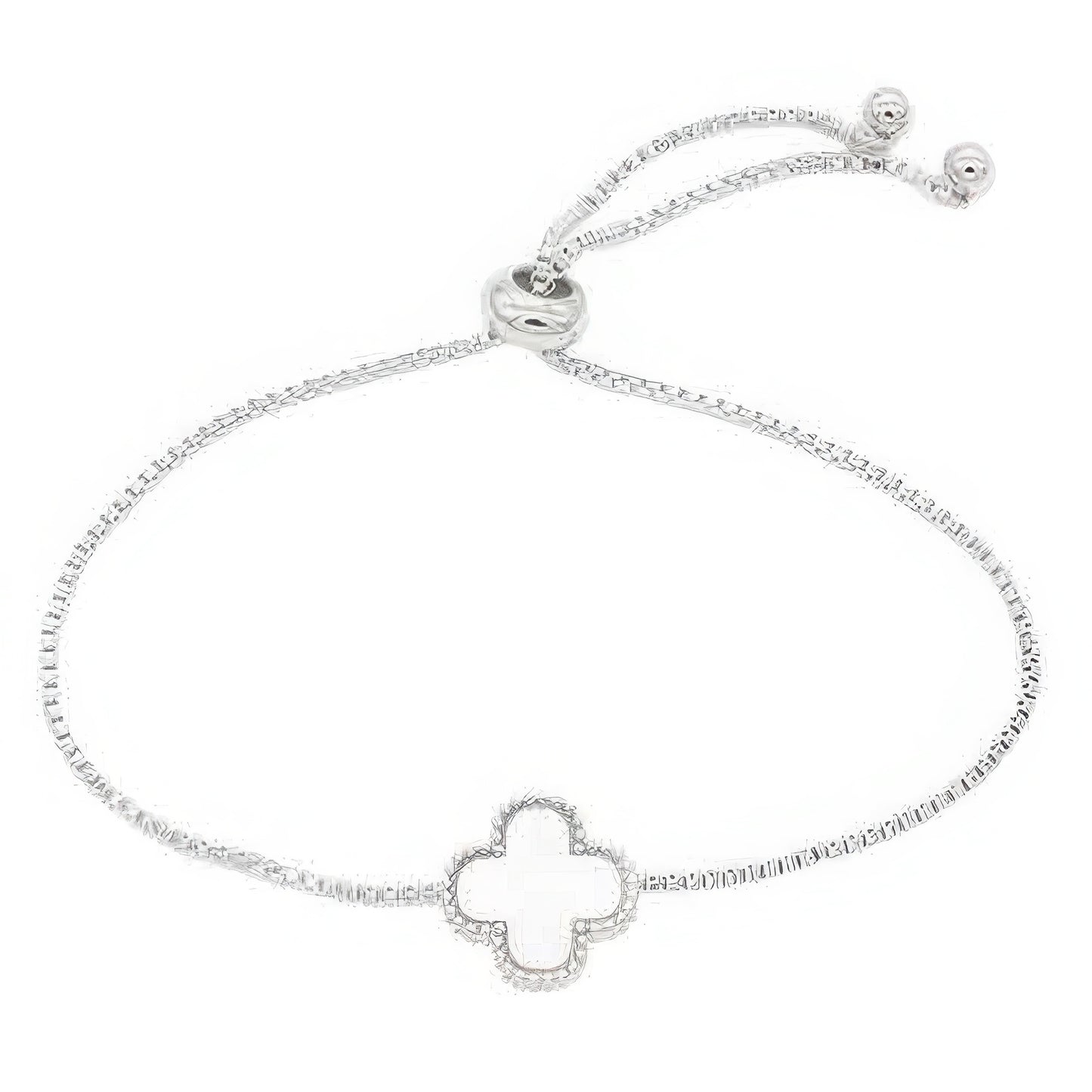 Clover Charm Adjustable Bracelet