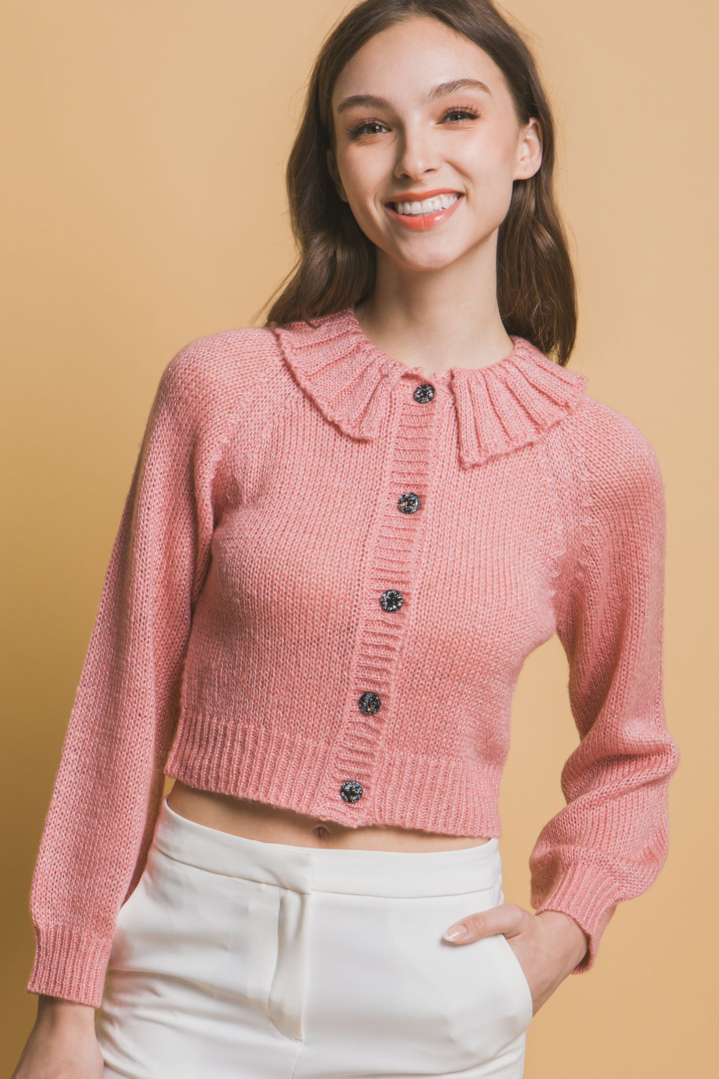 Short Collared Sweater