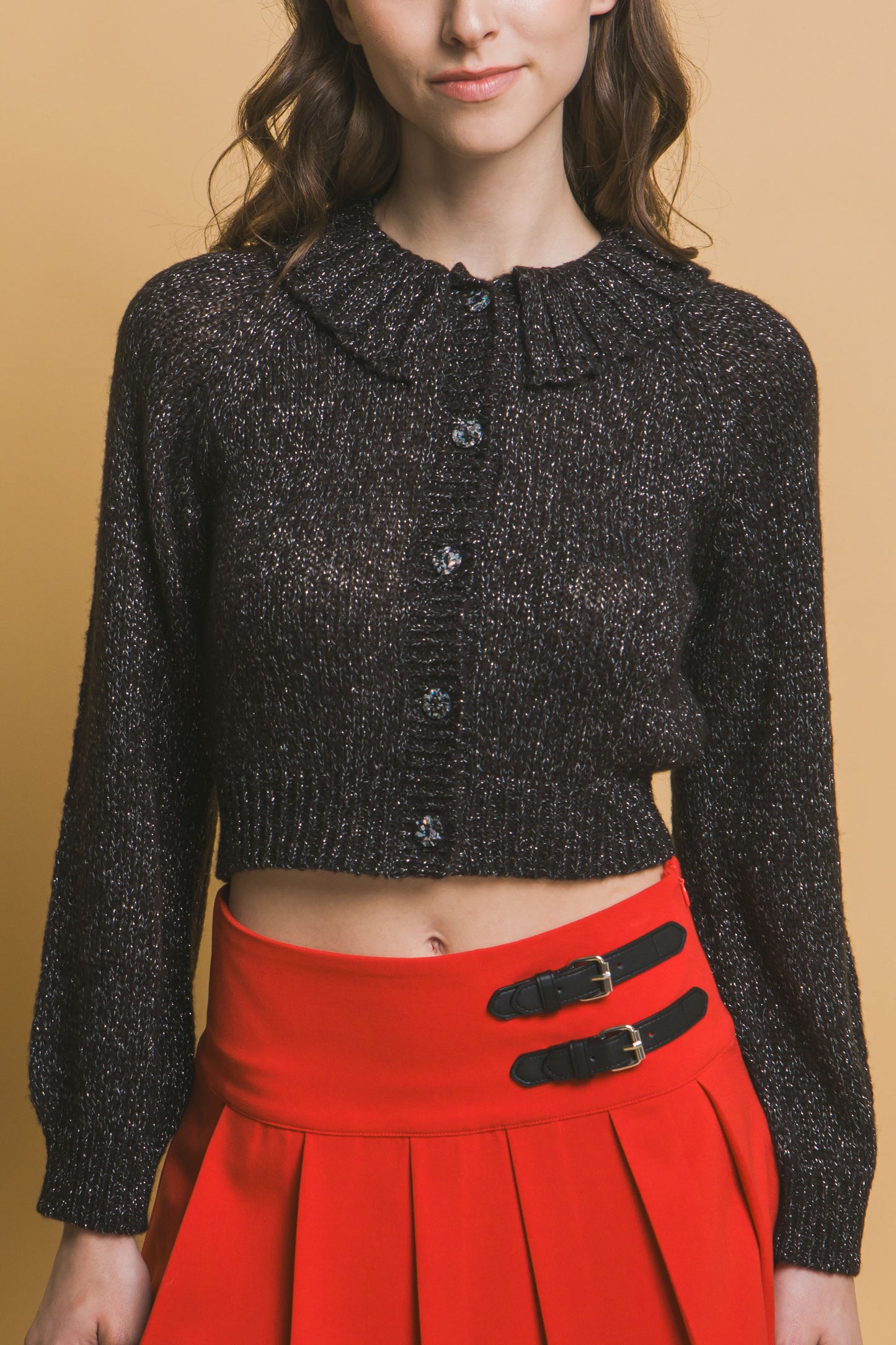 Short Collared Sweater