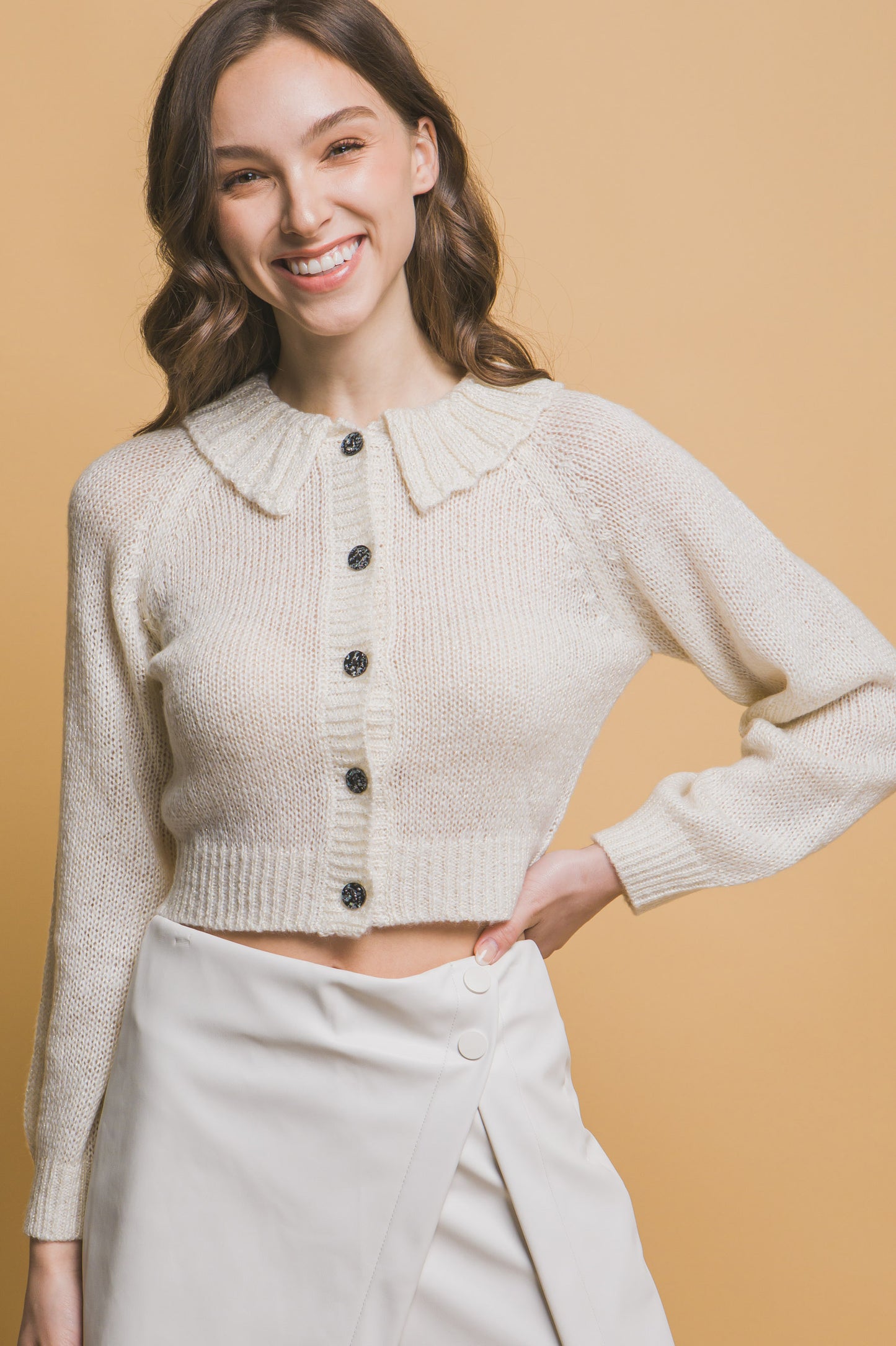 Short Collared Sweater