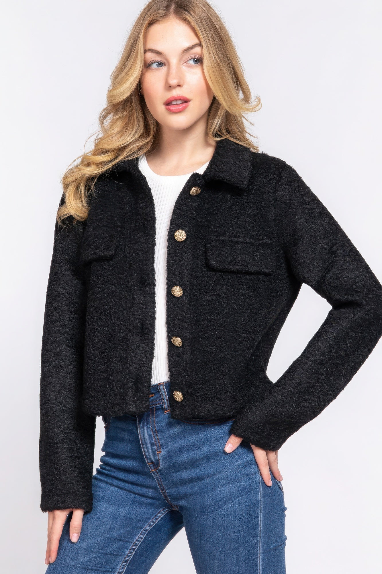 Fleece Short Jacket