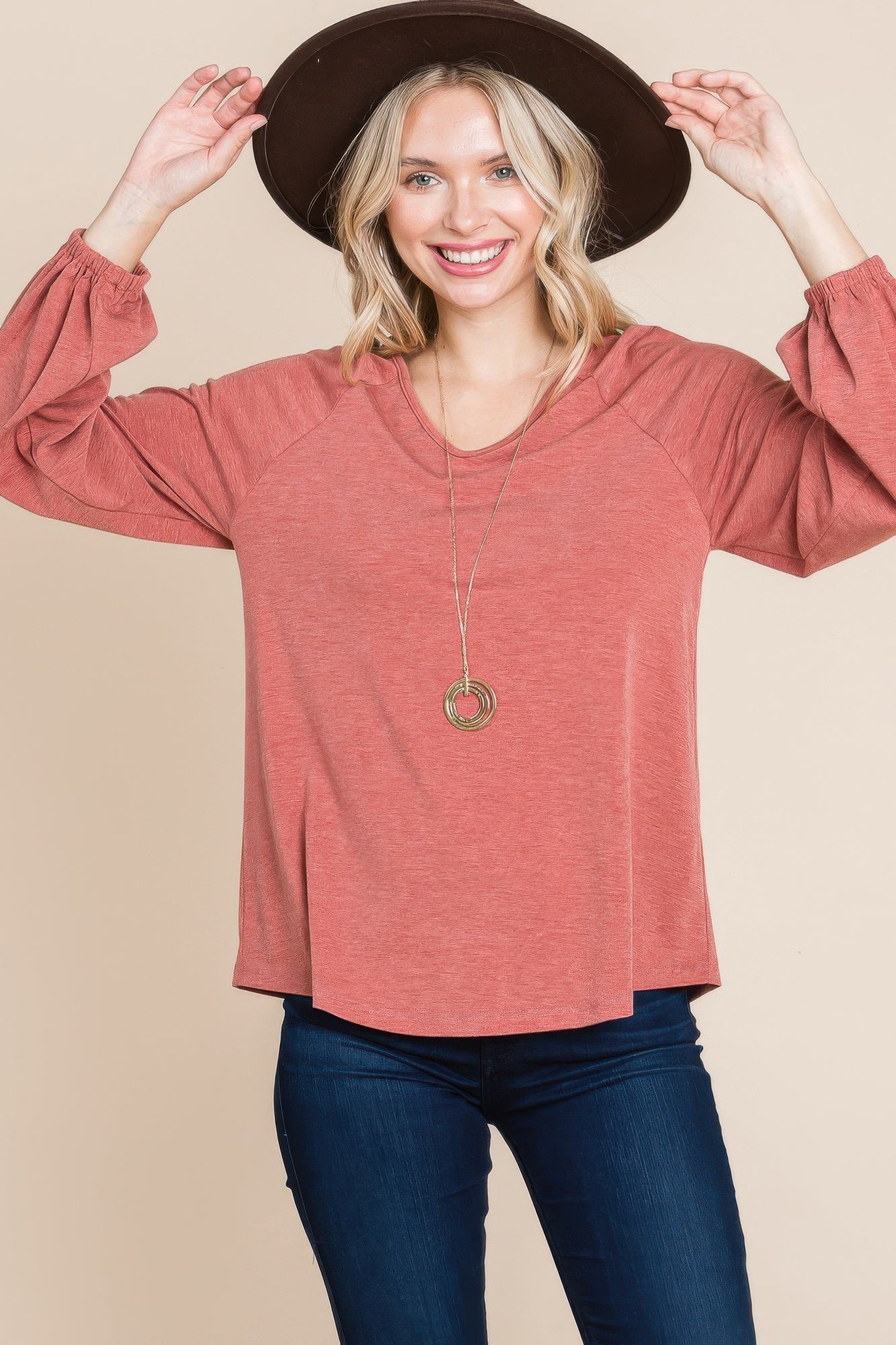 basic long sleeve tops