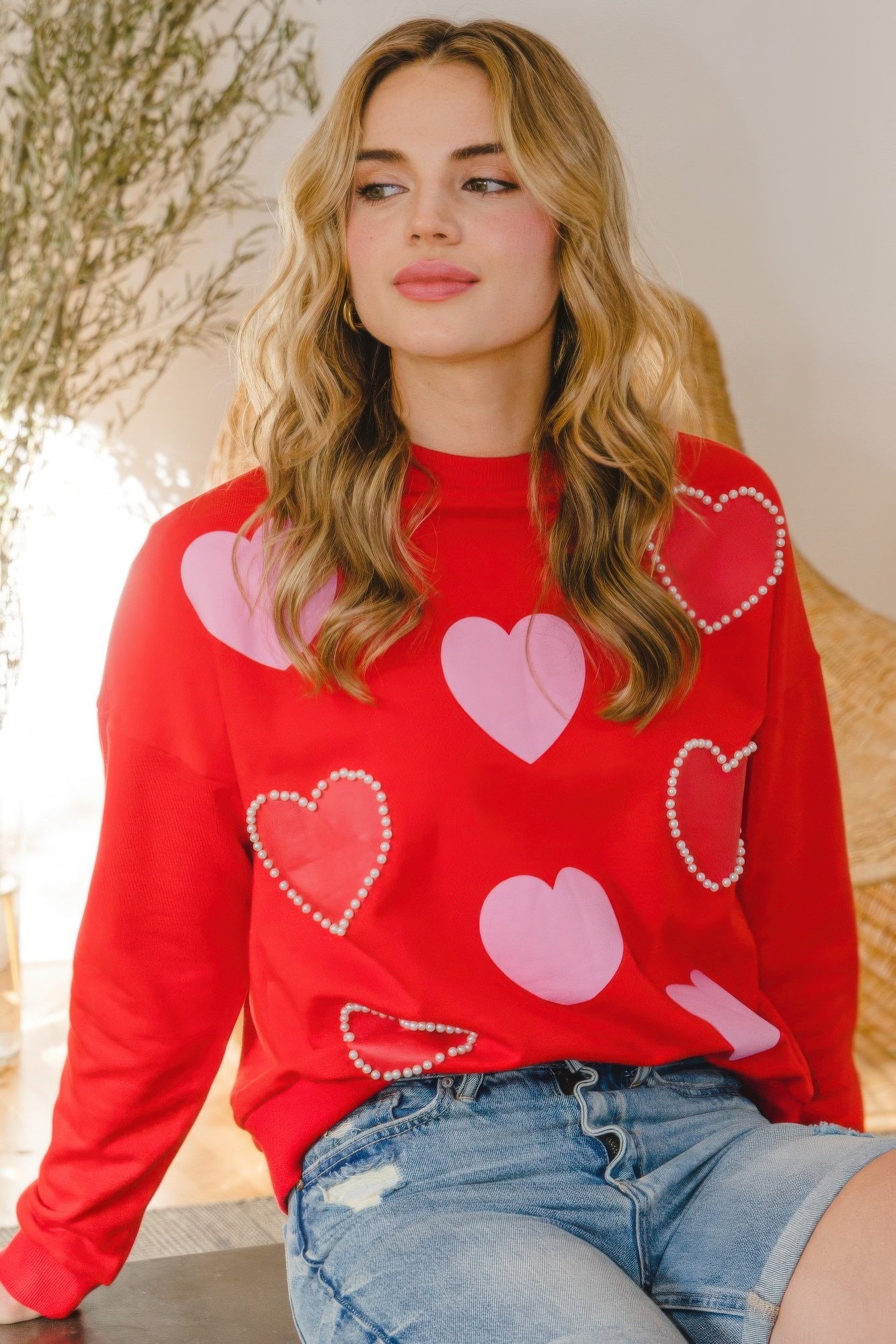 heart sweater pattern​