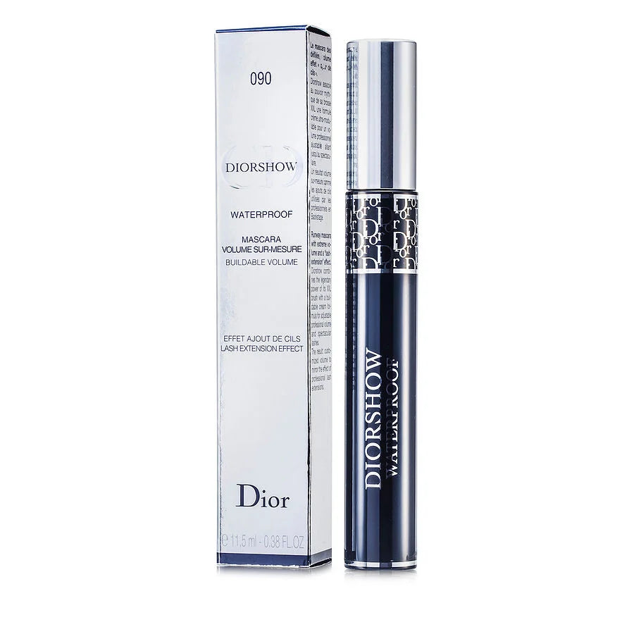 Christian Dior Diorshow Mascara Waterproof # 090 Black 11.5ml/0.38oz by Christian Dior